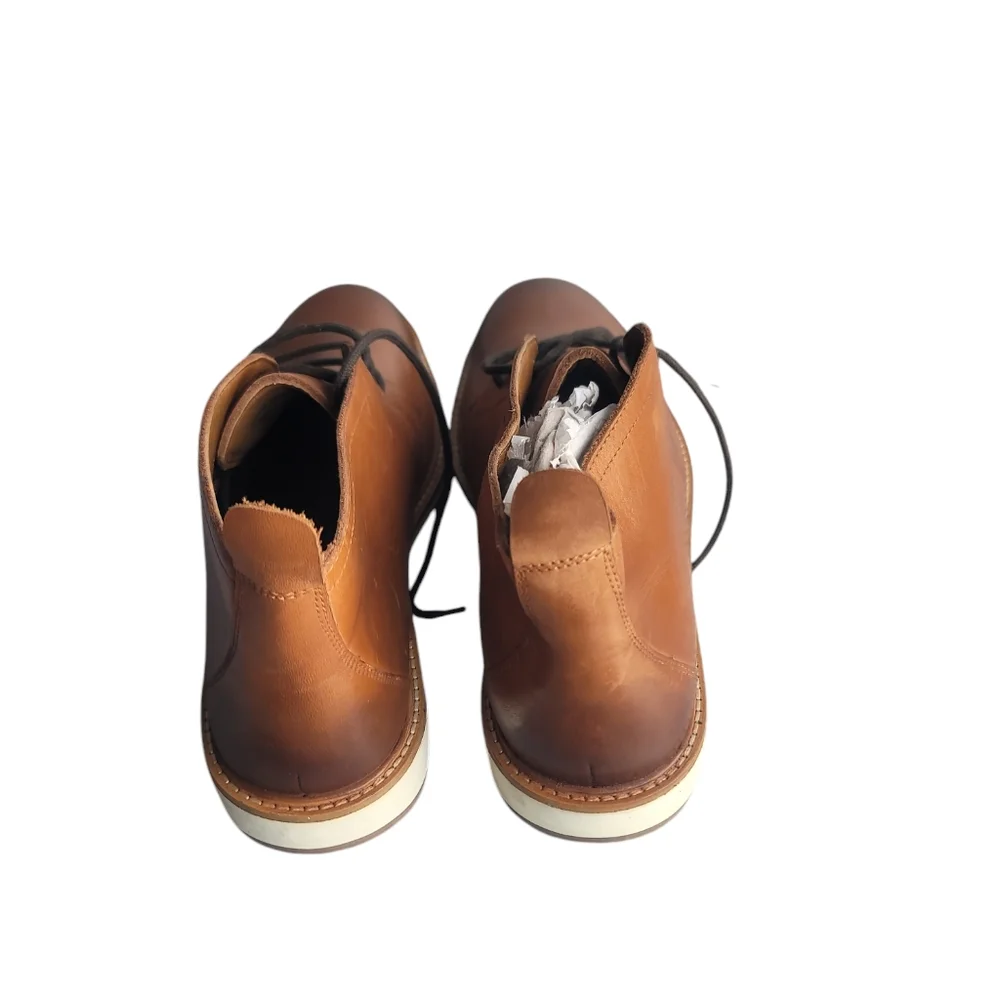 Like New Thomas & Vine Men's Brown Leather Shoes - Picture 3 of 4